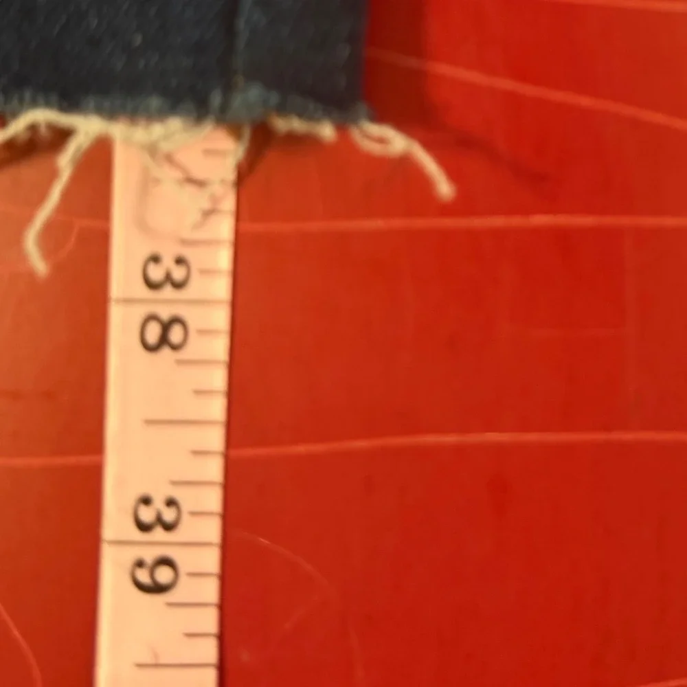 Zara Womens Jean Size 4 Mini Flare High Rise‎ Patch Pockets Dark Wash Ankle NWT
